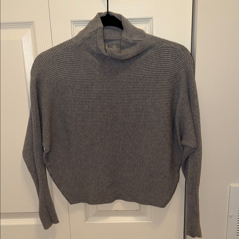 Magaschoni Charcoal Cowl Neck Sweater